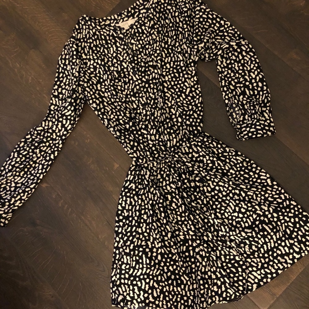 EUC animal print Loft dress